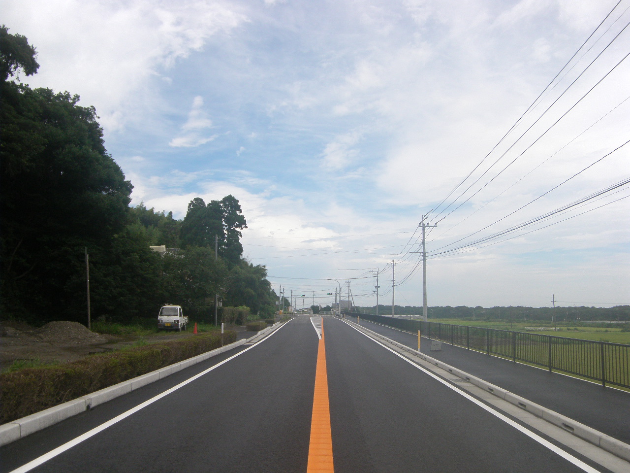 永谷工区歩道整備工事の写真