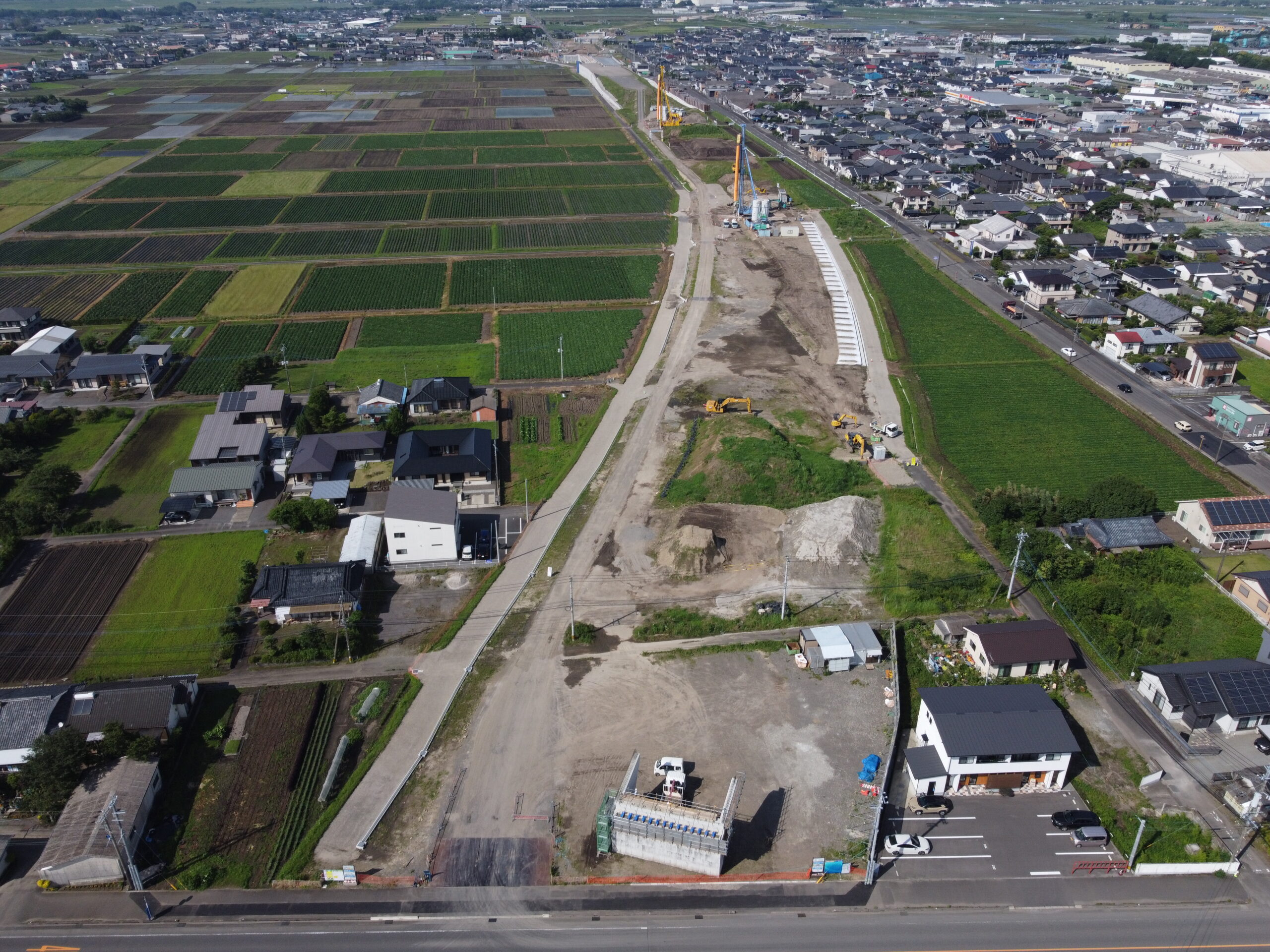 宮崎10号都北地区改良（その5）工事の写真