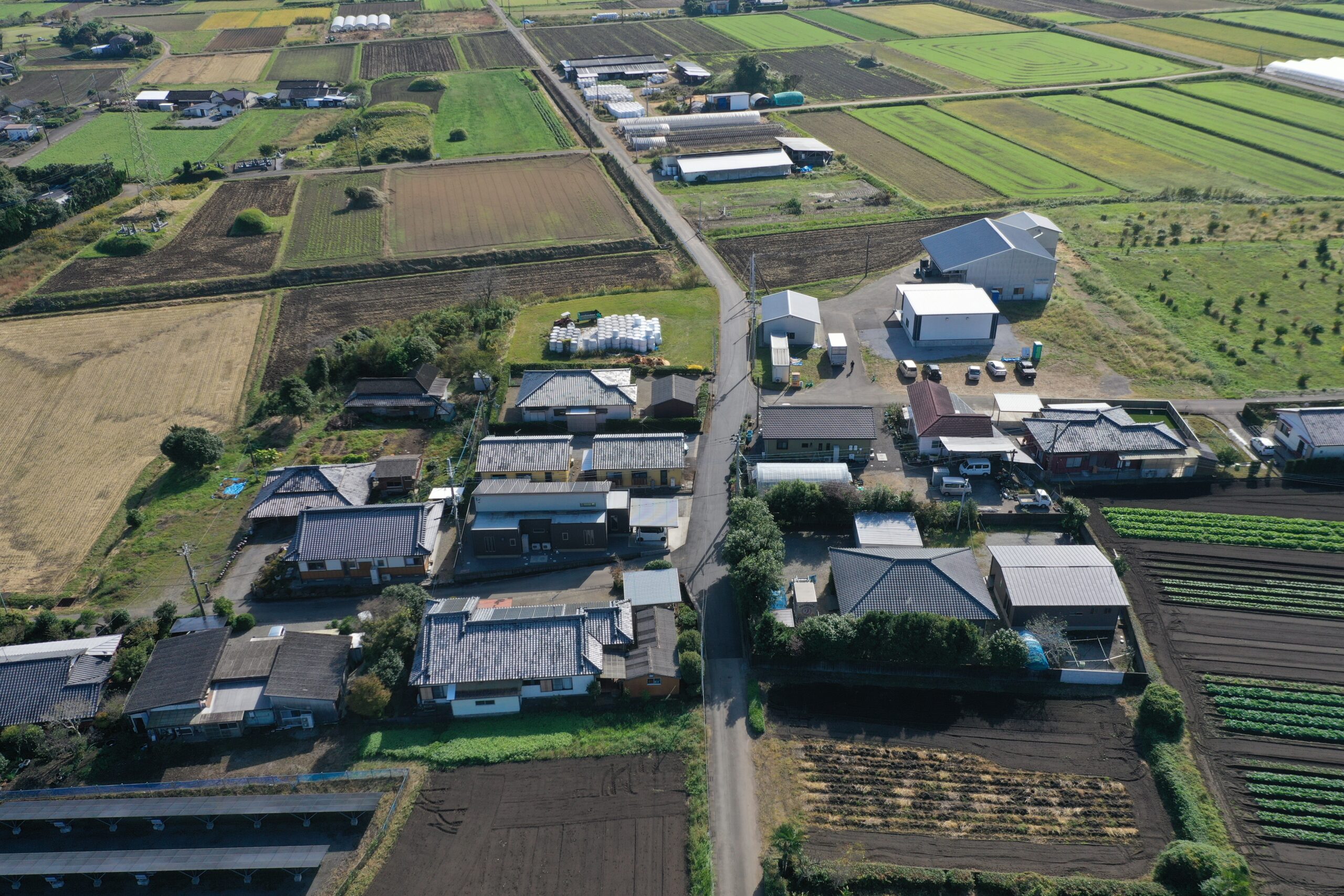 川田青木線舗装工事の写真